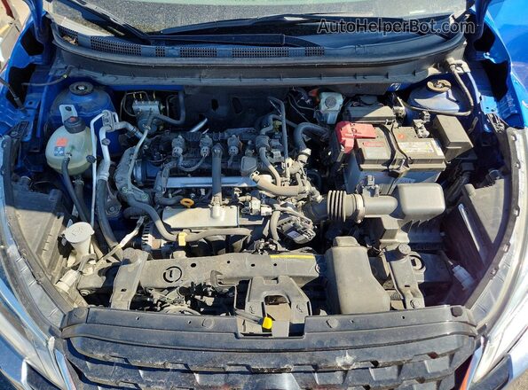 3N1CP5CV9ML478300 2021 NISSAN KICKS Blue Rear interior view