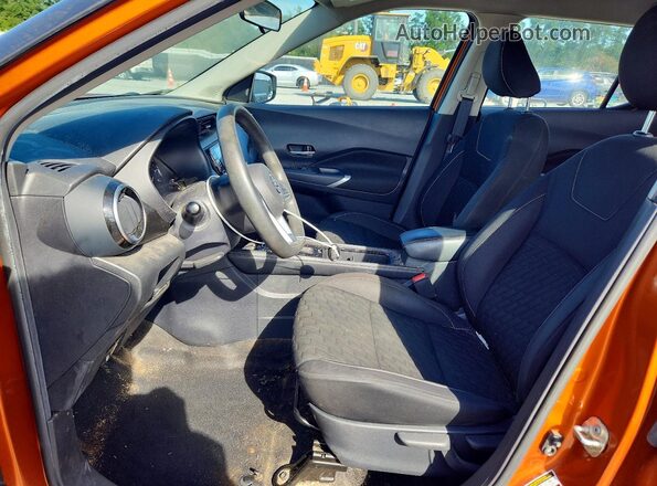 3N1CP5CV9ML494402 2021 NISSAN KICKS Orange Widok wnętrza z przodu