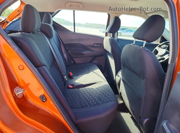 3N1CP5CV9ML494402 2021 NISSAN KICKS Orange Widok tylnych siedzeń