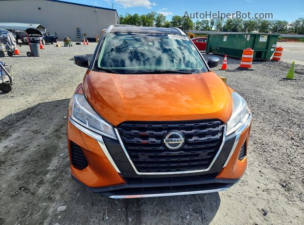 3N1CP5CV9ML494402 2021 NISSAN KICKS Orange Widok z przodu