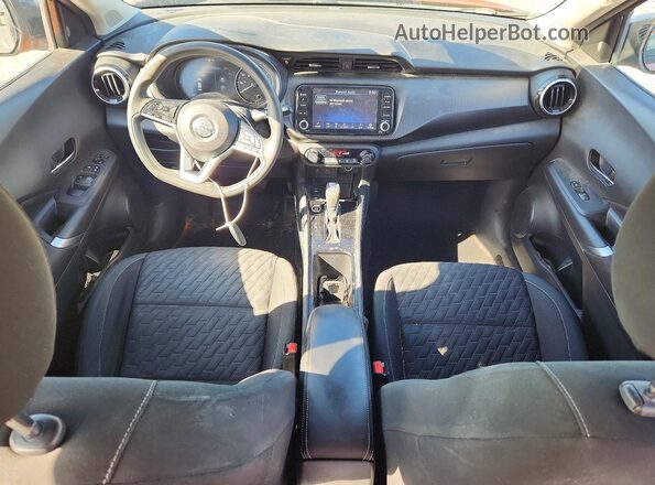 3N1CP5CV9ML494402 2021 NISSAN KICKS Orange Widok deski rozdzielczej