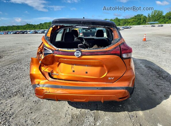 3N1CP5CV9ML494402 2021 NISSAN KICKS Orange Widok z tyłu