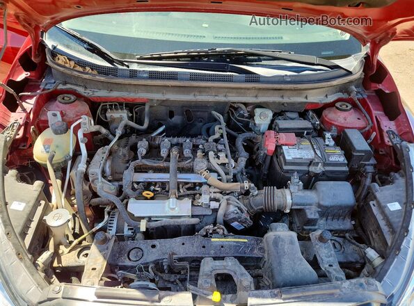 3N1CP5CV9ML509853 2021 NISSAN KICKS Бордовый Вид задней части салона