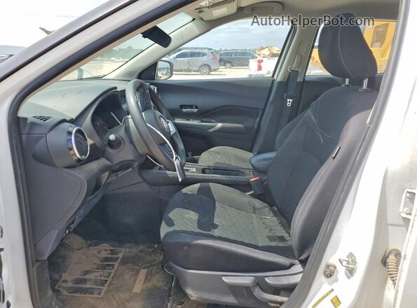 3N1CP5CV9NL483434 2022 NISSAN KICKS White Widok wnętrza z przodu