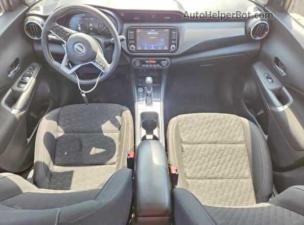 3N1CP5CV9NL488634 2022 NISSAN KICKS Серый Вид панели приборов