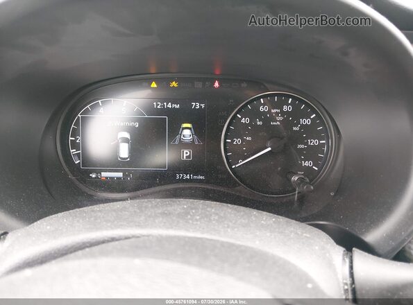3N1CP5CV9NL500734 2022 NISSAN KICKS White უკანა სავარძლების ხედი