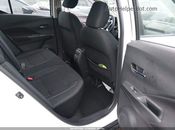 3N1CP5CV9NL500734 2022 NISSAN KICKS White VIN კოდის სტიკერის ხედი