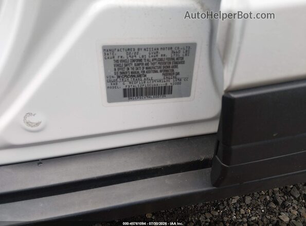 3N1CP5CV9NL500734 2022 NISSAN KICKS White ძრავის განყოფილების ხედი