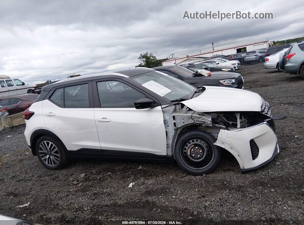 3N1CP5CV9NL500734 2022 NISSAN KICKS White უკანა სალონის ხედი