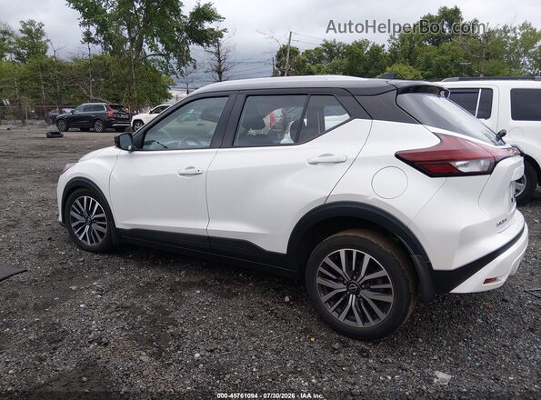 3N1CP5CV9NL500734 2022 NISSAN KICKS White სალონის 360-გრადუსიანი ხედი