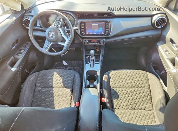3N1CP5CV9NL516464 2022 NISSAN KICKS White Dashboard view