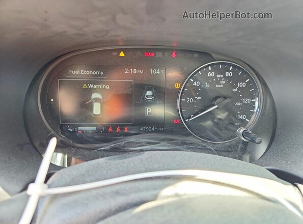 3N1CP5CV9PL548141 2023 NISSAN KICKS Black ხელსაწყოთა პანელის ხედი