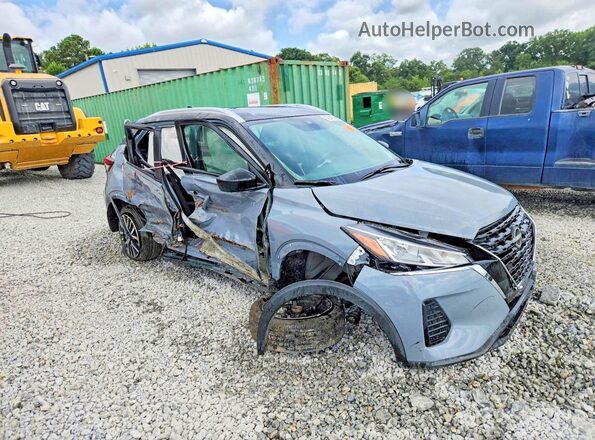 3N1CP5CV9RL474013 2024 NISSAN KICKS Gray Передня права чверть