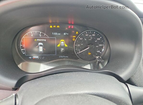 3N1CP5CV9RL474013 2024 NISSAN KICKS Gray Вид щитка приладів