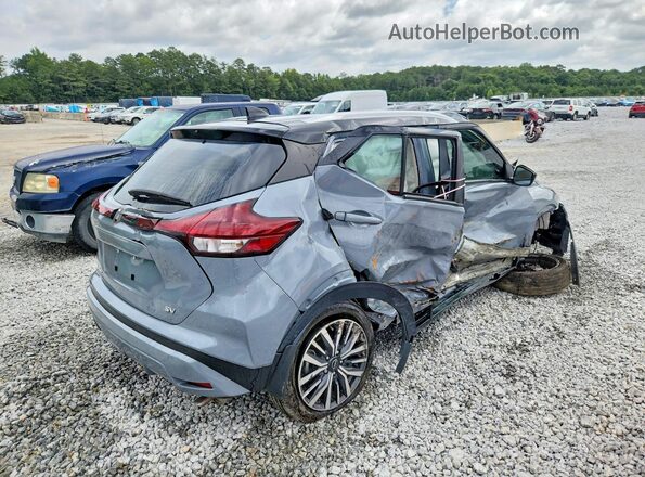 3N1CP5CV9RL474013 2024 NISSAN KICKS Gray Задня права чверть