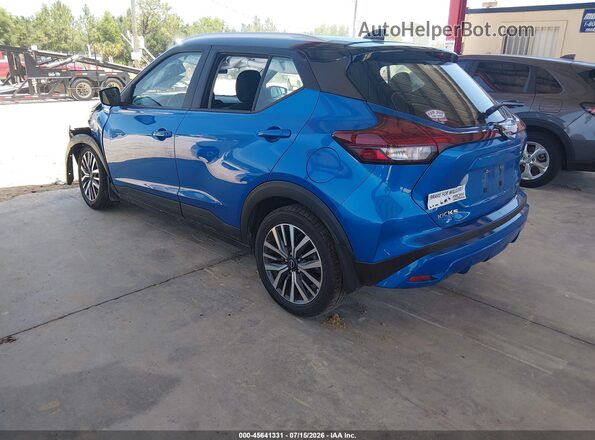 3N1CP5CV9RL486744 2024 NISSAN KICKS Blue Tył lewy