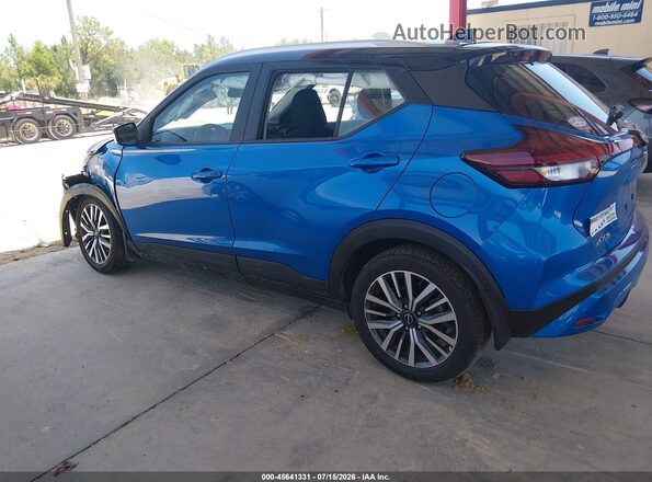 3N1CP5CV9RL486744 2024 NISSAN KICKS Blue Widok wnętrza 360 stopni
