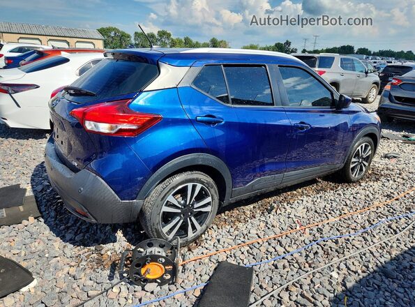 3N1CP5CVXLL491930 2020 NISSAN KICKS Blue Rear right