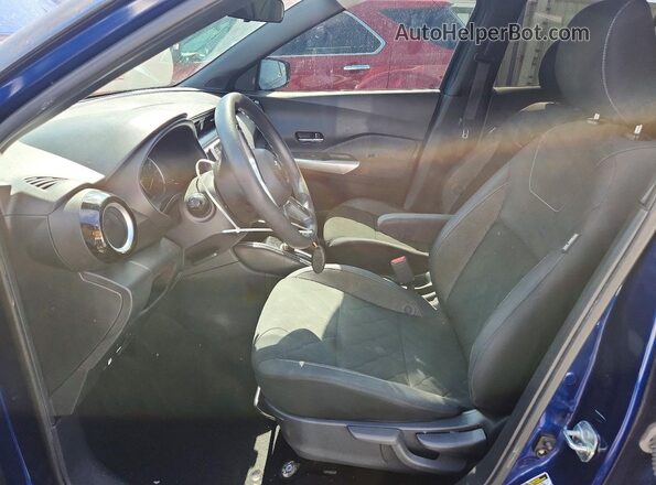 3N1CP5CVXLL491930 2020 NISSAN KICKS Blue Front interior view