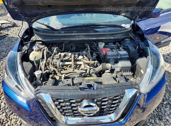 3N1CP5CVXLL491930 2020 NISSAN KICKS Blue Rear interior view