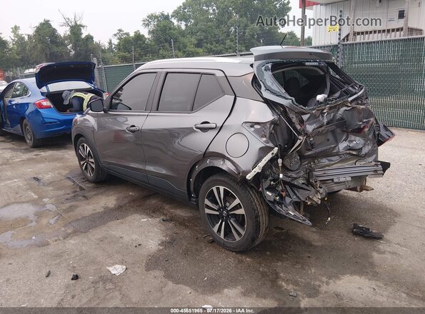 3N1CP5CVXLL506846 2020 NISSAN KICKS Gray Trasero izquierdo