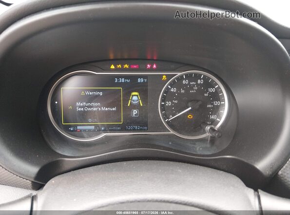 3N1CP5CVXLL506846 2020 NISSAN KICKS Gray Vista de los asientos traseros