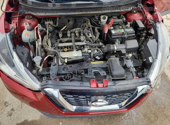 3N1CP5CVXLL531438 2020 NISSAN KICKS Red Вид підкапотного простору