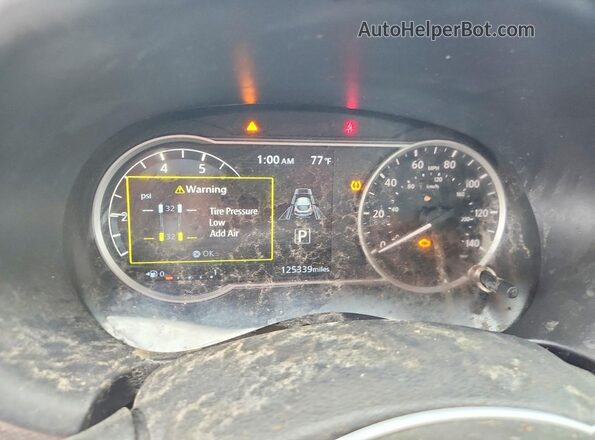 3N1CP5CVXLL531438 2020 NISSAN KICKS Red Вид щитка приладів