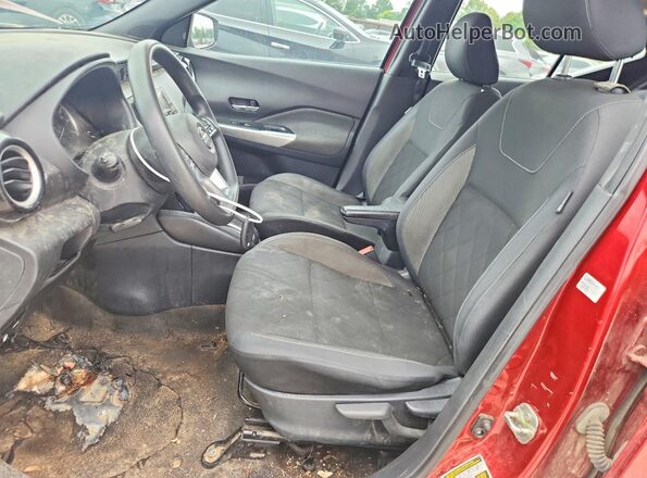 3N1CP5CVXLL531438 2020 NISSAN KICKS Red Вид салону спереду