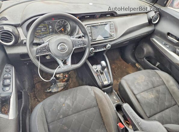 3N1CP5CVXLL531438 2020 NISSAN KICKS Red Вид панелі приладів