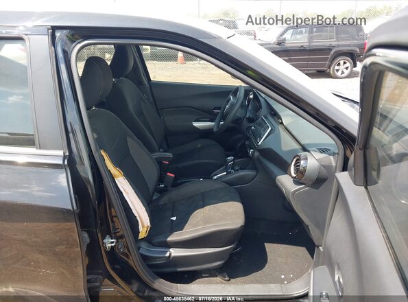 3N1CP5CVXLL559644 2020 NISSAN KICKS Black Widok wnętrza z przodu