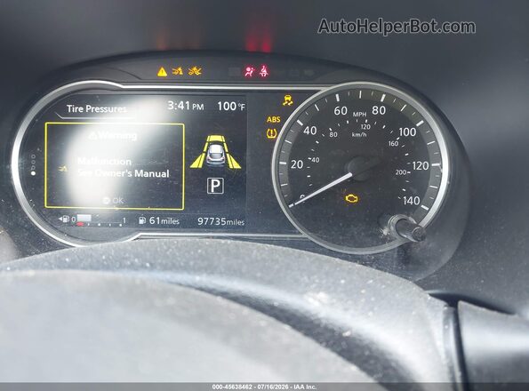 3N1CP5CVXLL559644 2020 NISSAN KICKS Black Widok tylnych siedzeń