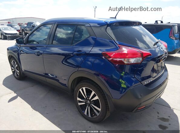 3N1CP5CVXLL562754 2020 NISSAN KICKS Синий Задняя левая четверть