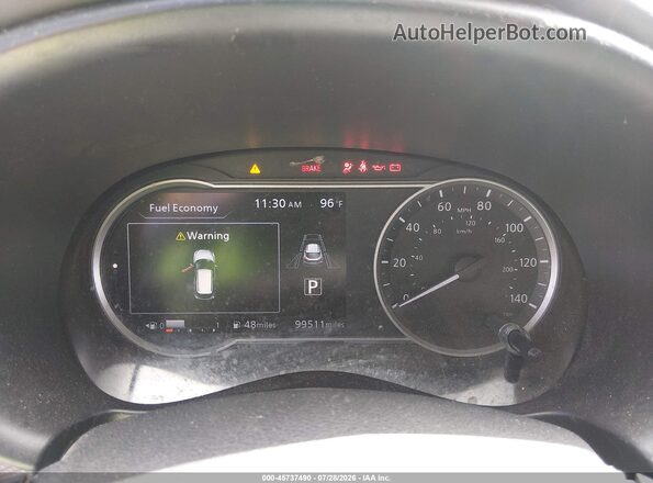 3N1CP5CVXLL562754 2020 NISSAN KICKS Синий Вид задних сидений