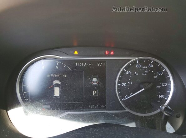 3N1CP5CVXLL572202 2020 NISSAN KICKS White Սարքավորումների վահանակի տեսք