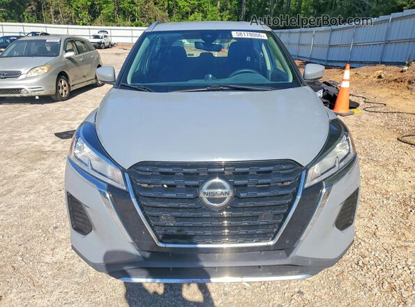 3N1CP5CVXML506928 2021 NISSAN KICKS Gray წინა ხედი
