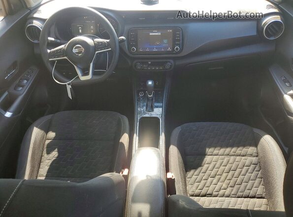 3N1CP5CVXML506928 2021 NISSAN KICKS Gray წინა პანელის ხედი