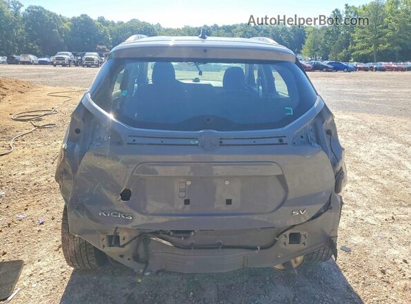 3N1CP5CVXML506928 2021 NISSAN KICKS Gray უკანა ხედი
