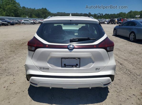 3N1CP5CVXML543493 2021 NISSAN KICKS White Հետևի տեսք