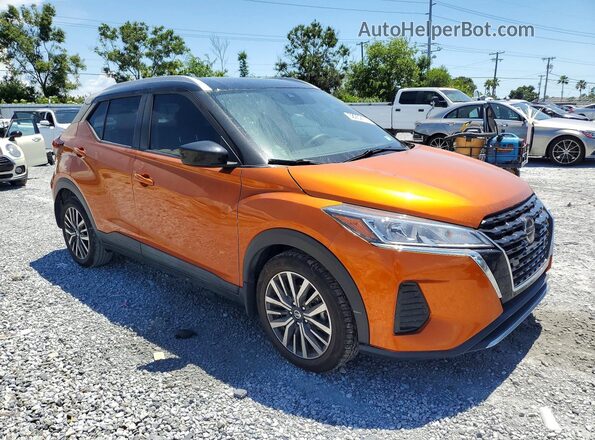 3N1CP5CVXML553490 2021 NISSAN KICKS Orange წინა მარჯვენა