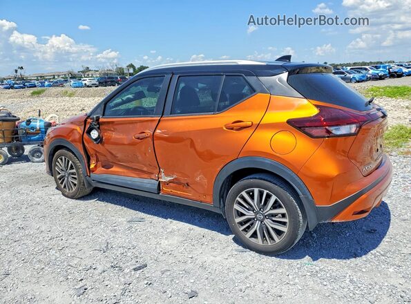 3N1CP5CVXML553490 2021 NISSAN KICKS Orange უკანა მარცხენა