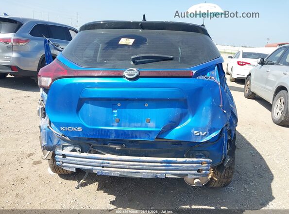 3N1CP5CVXML556132 2021 NISSAN KICKS Синий 