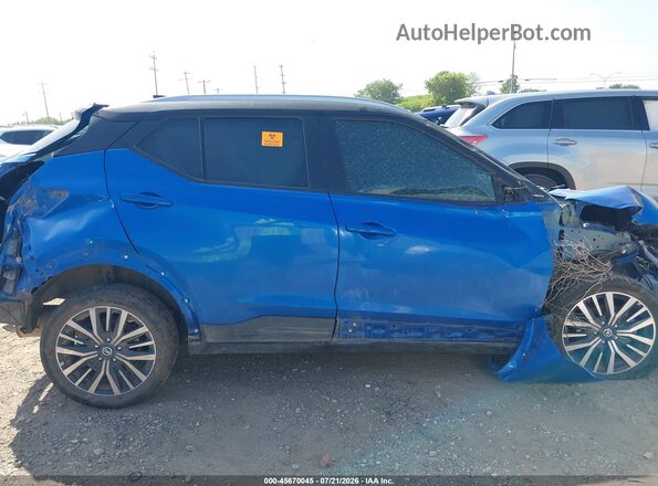 3N1CP5CVXML556132 2021 NISSAN KICKS Синий Вид задней части салона