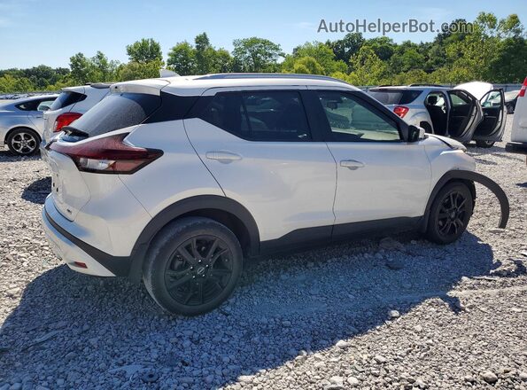 3N1CP5CVXNL481689 2022 NISSAN KICKS White Trasero derecho
