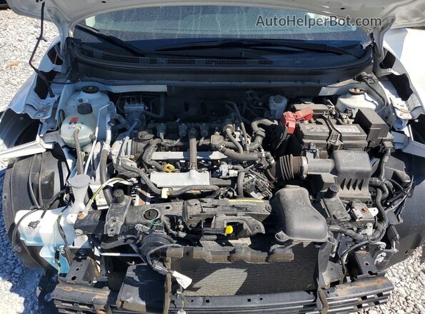 3N1CP5CVXNL481689 2022 NISSAN KICKS White Vista del compartimento del motor
