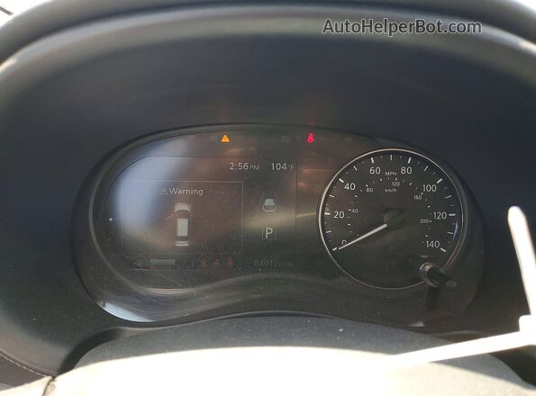 3N1CP5CVXNL499884 2022 NISSAN KICKS Серебряный Вид щитка приборов