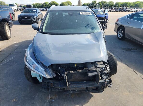 3N1CP5CVXNL506350 2022 NISSAN KICKS Gray Widok z przodu
