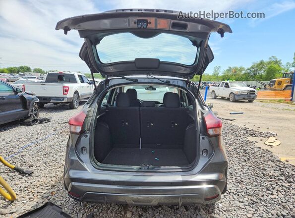 3N1CP5CVXNL529207 2022 NISSAN KICKS Gray Вид ззаду