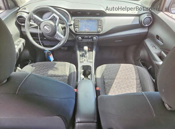 3N1CP5CVXNL529207 2022 NISSAN KICKS Gray Вид панелі приладів