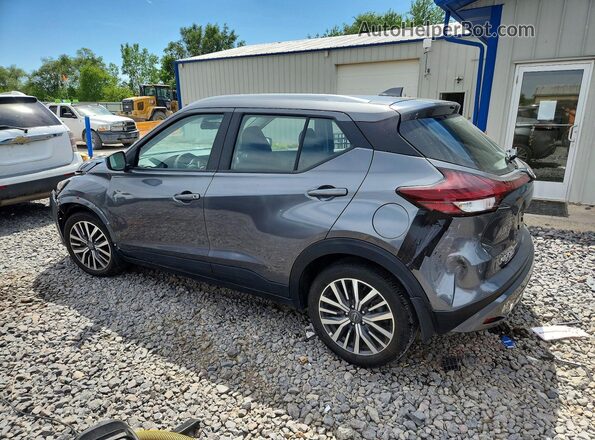3N1CP5CVXNL529207 2022 NISSAN KICKS Gray Задня ліва чверть